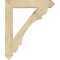 Ekena Millwork Olympic Arts & Crafts Rough Sawn Bracket, Douglas Fir, 6"W x 40"D x 48"H BKT06X40X48OLY03RDF - alternate 4